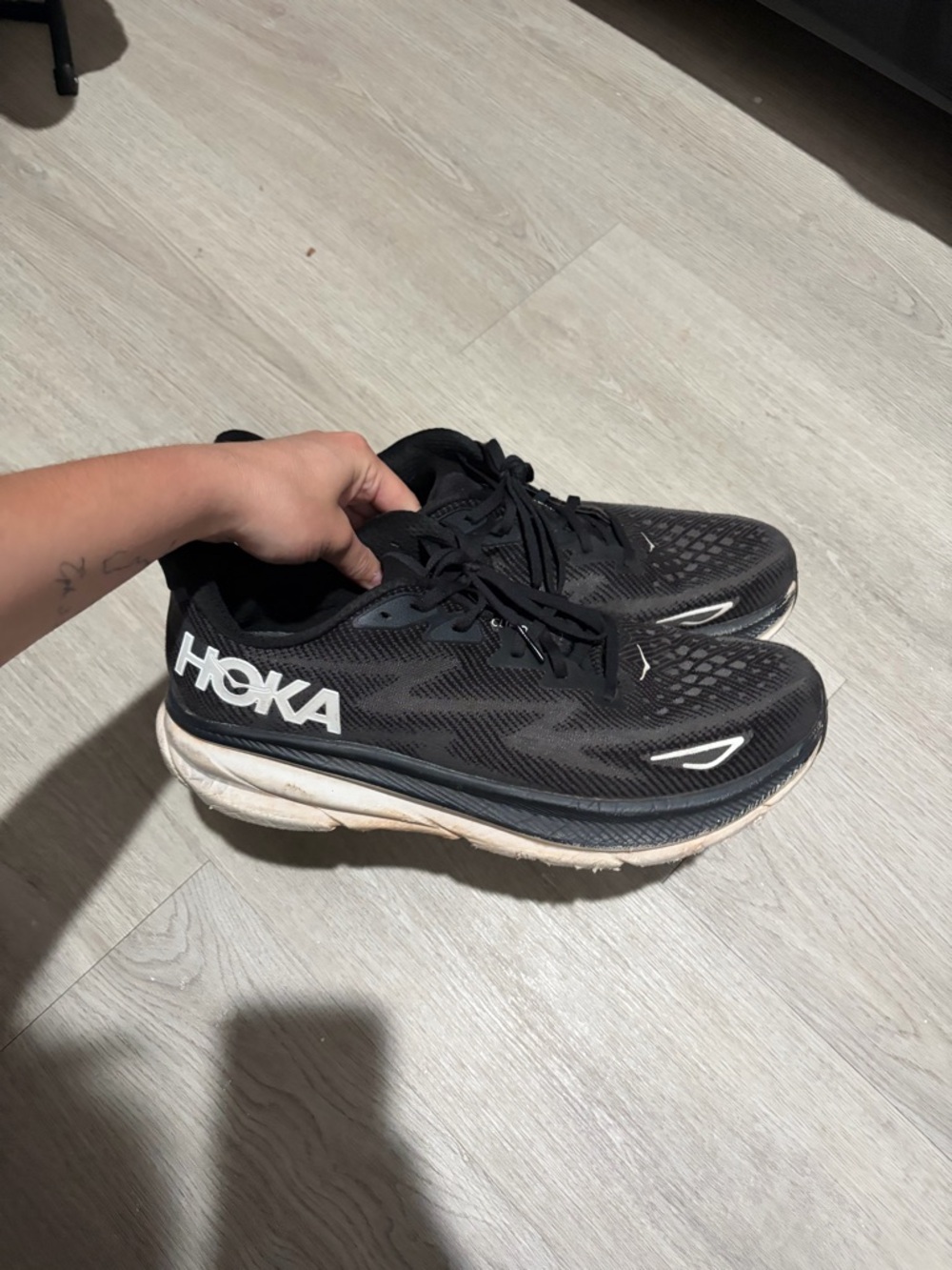 Mens size 13 Hokas